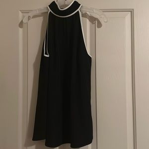 Black and white Calvin Klein blouse